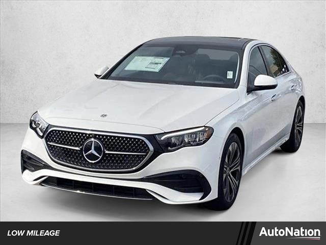 Polar White 2025 Mercedes-Benz E-Class E 350 4MATIC Sedan All-Wheel Drive Automatic