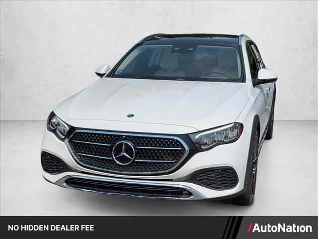 Polar White 2026 Mercedes-Benz E-Class All-Terrain Wagon All-Wheel Drive Automatic