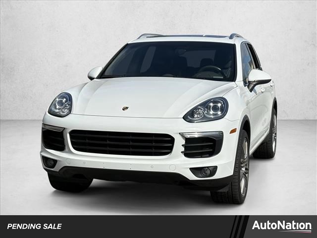 White 2016 Porsche Cayenne AWD SUV / Crossover All-Wheel Drive Automatic