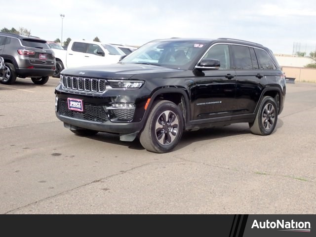 Diamond Black Crystal Pearlcoat 2023 Jeep Grand Cherokee 4xe SUV / Crossover 8-Speed Automatic