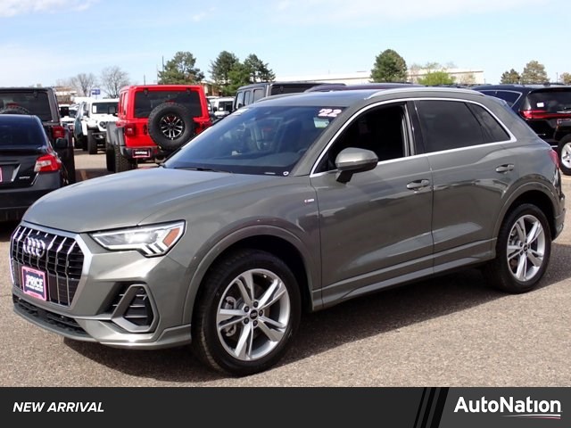 Chronos Gray Metallic 2022 Audi Q3 quattro Premium Plus S Line 45 TFSI SUV / Crossover All-Wheel Drive Automatic