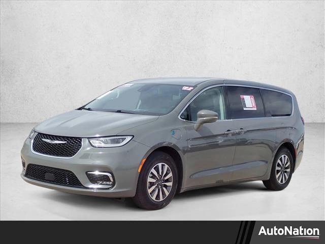 Ceramic Gray Clearcoat 2022 Chrysler Pacifica Hybrid Touring L FWD Minivan Front-Wheel Drive Automatic