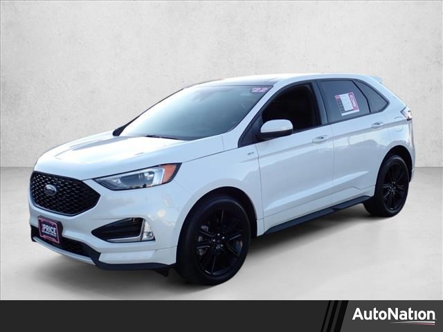 Star White Metallic Tri-Coat 2022 Ford Edge ST Line AWD SUV / Crossover All-Wheel Drive 8-Speed Automatic