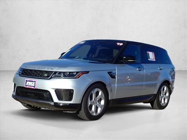 Silicon Silver Premium Metallic 2019 Land Rover Range Rover Sport V6 HSE 4WD SUV / Crossover All-Wheel Drive Automatic