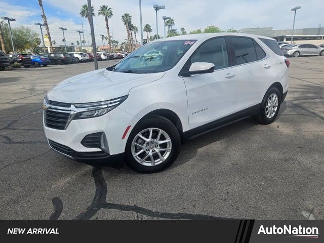 Summit White 2024 Chevrolet Equinox LT FWD with 1LT SUV / Crossover Front-Wheel Drive 6-Speed Automatic