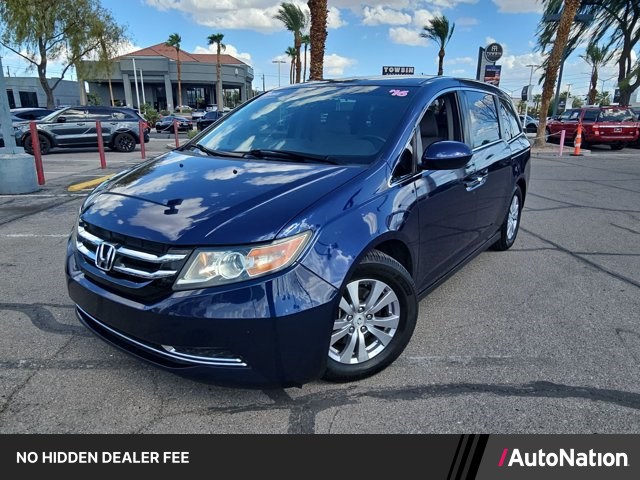 Black (Obsidian Blue Pearl) 2016 Honda Odyssey Minivan Front-Wheel Drive Automatic