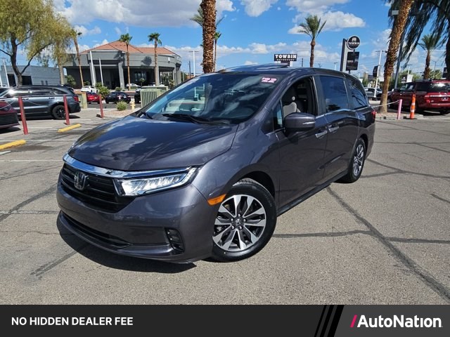 Gray (Modern Steel Metallic) 2022 Honda Odyssey Minivan Front-Wheel Drive Automatic