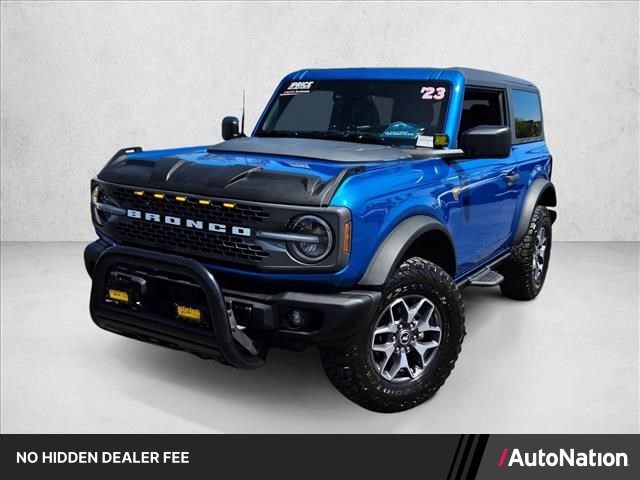 Velocity Blue Metallic 2023 Ford Bronco Badlands Advanced 2-Door 4WD SUV / Crossover Four-Wheel Drive Automatic