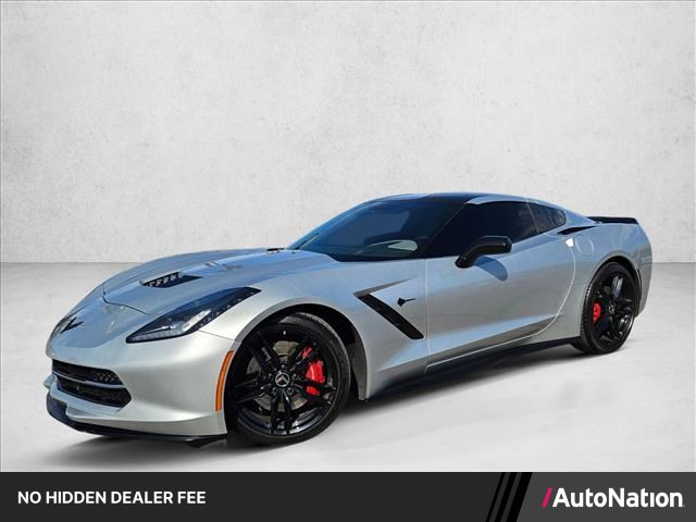Blade Silver Metallic 2014 Chevrolet Corvette Coupe Rear-Wheel Drive 6-Speed Automatic