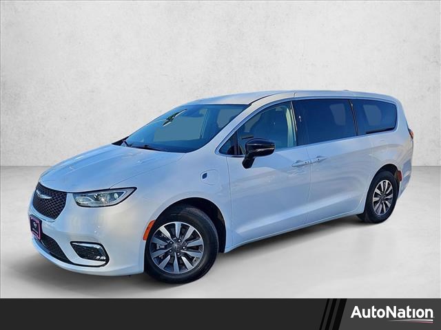 Bright White Clearcoat 2024 Chrysler Pacifica Hybrid Select FWD Minivan Front-Wheel Drive Automatic