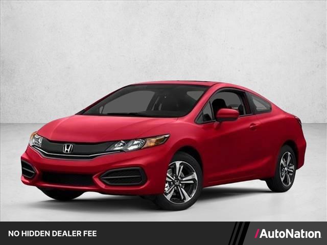 Silver 2014 Honda Civic Coupe Coupe Front-Wheel Drive Automatic