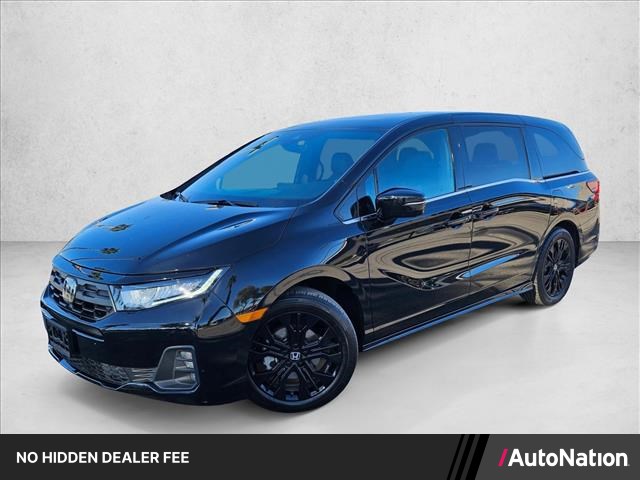Black 2025 Honda Odyssey Sport-L FWD Minivan Front-Wheel Drive Automatic