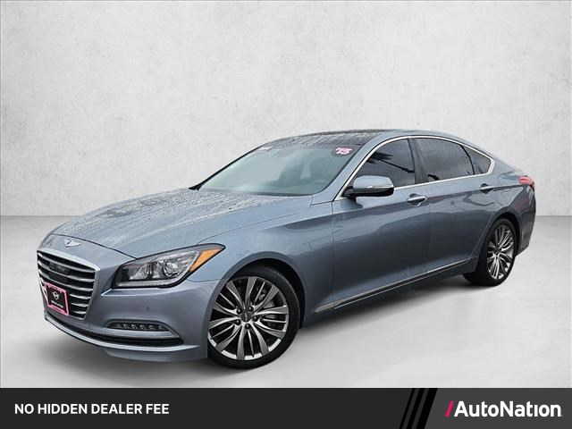 Parisian Gray 2015 Hyundai Genesis Sedan Rear-Wheel Drive Automatic