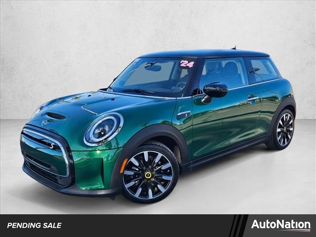 British Racing Green Iv Metallic 2024 MINI Cooper SE 2-Door Hatchback FWD Hatchback Front-Wheel Drive Automatic