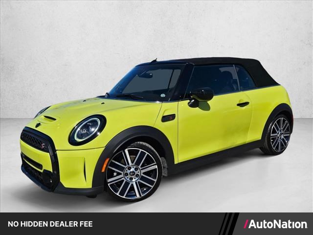 Pepper White 2022 MINI Cooper Convertible Front-Wheel Drive Automatic