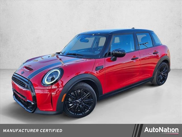 Chili Red 2024 MINI Cooper S 4-Door Hatchback FWD Hatchback Front-Wheel Drive 7-Speed Automatic