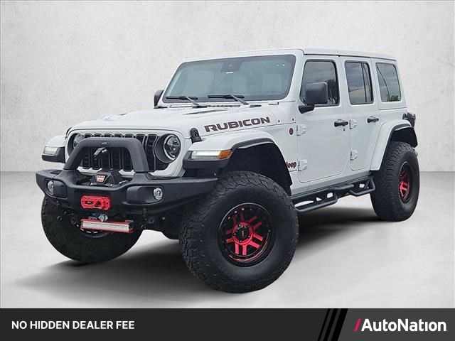 Bright White Clearcoat 2024 Jeep Wrangler SUV / Crossover Four-Wheel Drive 8-Speed Automatic