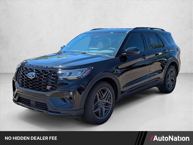 Agate Black Metallic 2026 Ford Explorer SUV / Crossover All-Wheel Drive Automatic