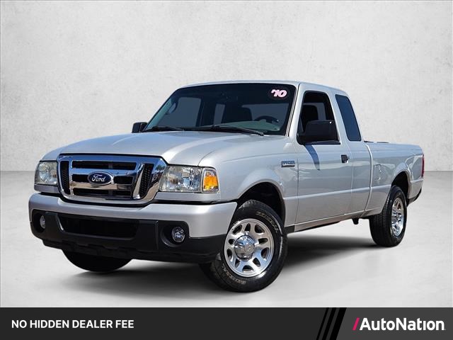 Silver 2010 Ford Ranger Sport SuperCab Pickup Truck 4X2 Automatic