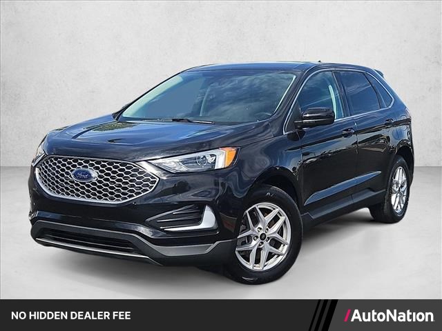 Agate Black Metallic 2024 Ford Edge SUV / Crossover All-Wheel Drive 8-Speed Automatic