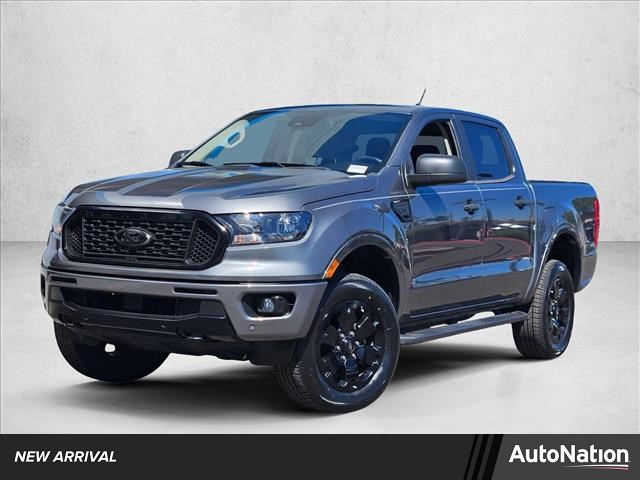 Carbonized Gray Metallic 2023 Ford Ranger XLT SuperCrew 4WD Pickup Truck Four-Wheel Drive Automatic
