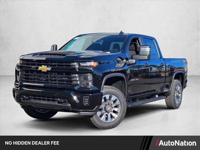 Black 2026 Chevrolet Silverado 2500HD Pickup Truck Four-Wheel Drive Automatic
