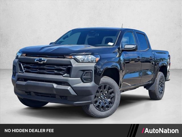 Black 2026 Chevrolet Colorado Pickup Truck Four-Wheel Drive 8-Speed Automatic
