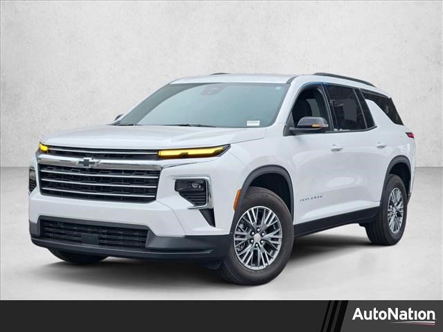 Summit White 2026 Chevrolet Traverse LT FWD SUV / Crossover Front-Wheel Drive 8-Speed Automatic