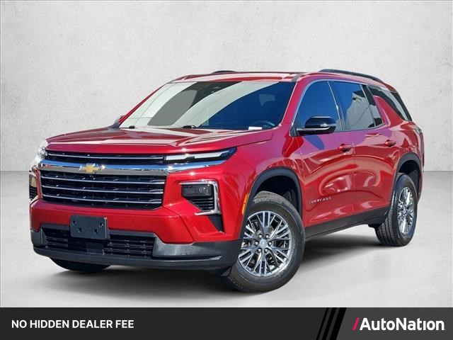 Radiant Red Tintcoat 2024 Chevrolet Traverse LT FWD SUV / Crossover Front-Wheel Drive 8-Speed Automatic