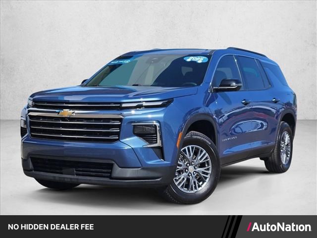 Lakeshore Blue Metallic 2025 Chevrolet Traverse SUV / Crossover Front-Wheel Drive 8-Speed Automatic
