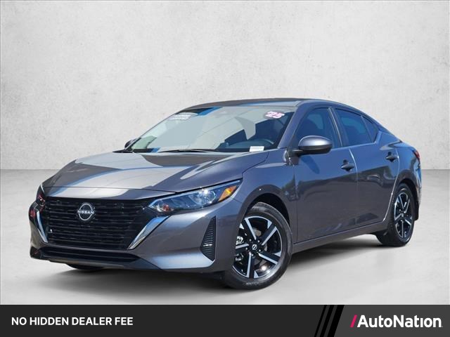 Gray (Gun Metallic) 2025 Nissan Sentra Sedan Front-Wheel Drive Automatic