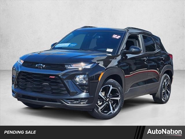 Mosaic Black Metallic 2022 Chevrolet Trailblazer RS FWD SUV / Crossover Front-Wheel Drive Continuously Variable Transmission