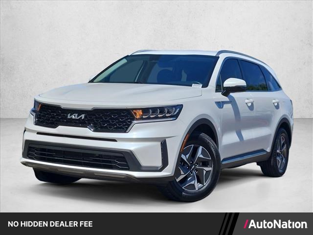 Snow White Pearl 2022 Kia Sorento Hybrid SUV / Crossover All-Wheel Drive Automatic