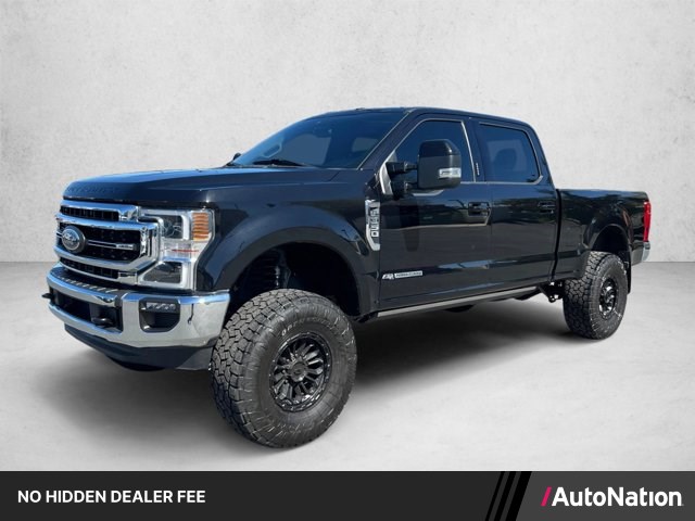 Agate Black Metallic 2020 Ford F-350 Super Duty Lariat Crew Cab 4WD Pickup Truck Four-Wheel Drive Automatic