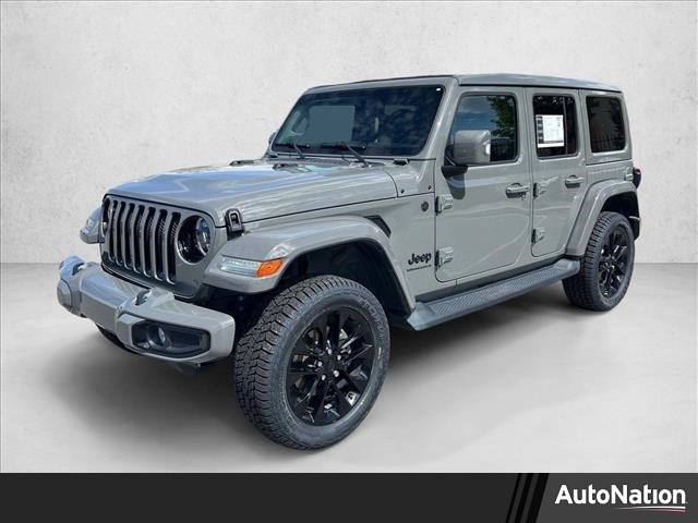 Sting-Gray Clearcoat 2023 Jeep Wrangler High Altitude 4-Door 4WD SUV / Crossover Four-Wheel Drive 8-Speed Automatic