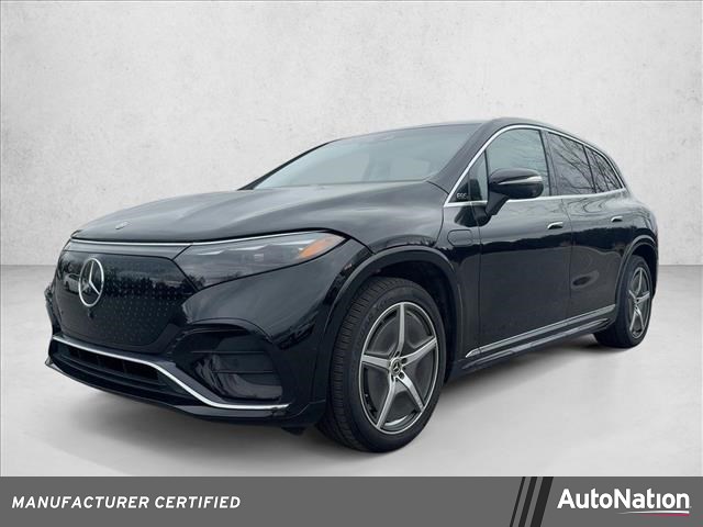 Obsidian Black Metallic 2023 Mercedes-Benz EQS 580 4MATIC AWD Sedan All-Wheel Drive Automatic