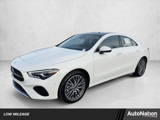 Polar White 2025 Mercedes-Benz CLA 250 4MATIC Coupe All-Wheel Drive Automatic