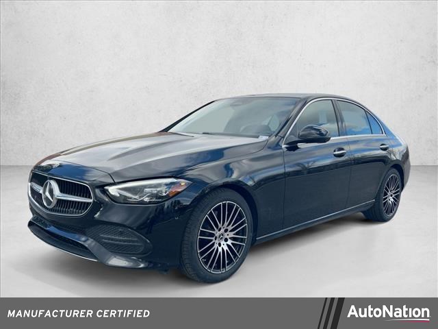 Black 2025 Mercedes-Benz C-Class C 300 4MATIC Sedan All-Wheel Drive Automatic
