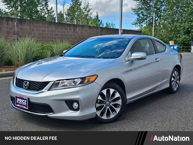 Alabaster Silver Metallic 2015 Honda Accord Coupe EX-L Coupe Front-Wheel Drive Automatic