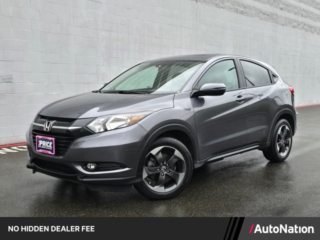 Gray (Modern Steel Metallic) 2018 Honda HR-V SUV / Crossover All-Wheel Drive Automatic