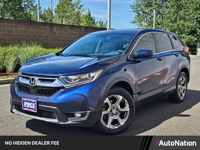 Black (Obsidian Blue Pearl) 2019 Honda CR-V EX-L AWD SUV / Crossover All-Wheel Drive Automatic