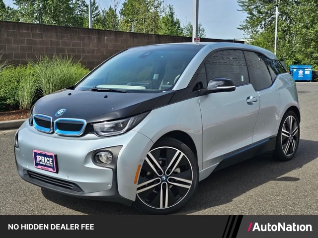 Gray (Platinum Silver w/Bmw I Frozen Blue Accent) 2017 BMW i3 Wagon Rear-Wheel Drive 1-Speed Automatic