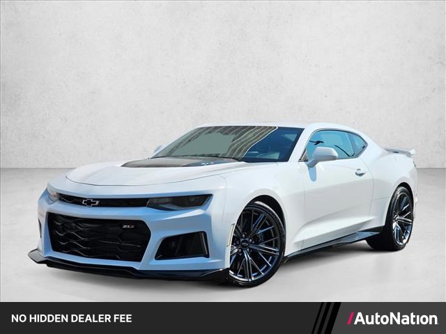 Summit White 2022 Chevrolet Camaro Coupe Rear-Wheel Drive Automatic