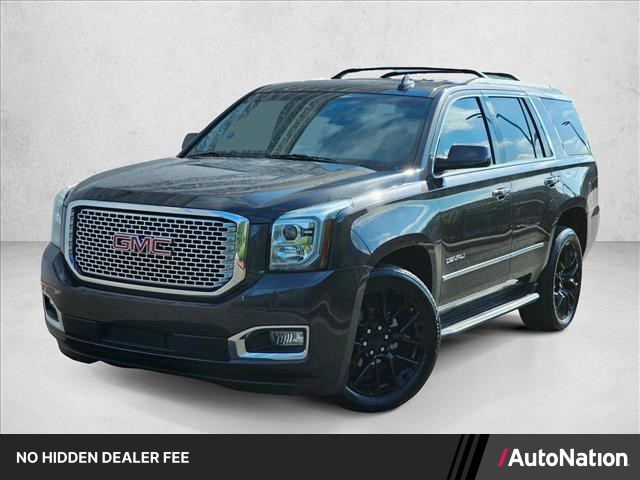 Gray (Iridium Metallic) 2016 GMC Yukon SUV / Crossover Four-Wheel Drive 8-Speed Automatic