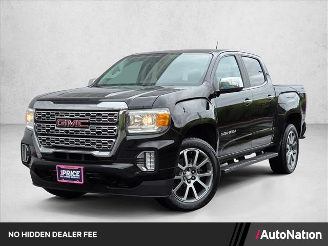 Onyx Black 2022 GMC Canyon Pickup Truck Four-Wheel Drive 8-Speed Automatic