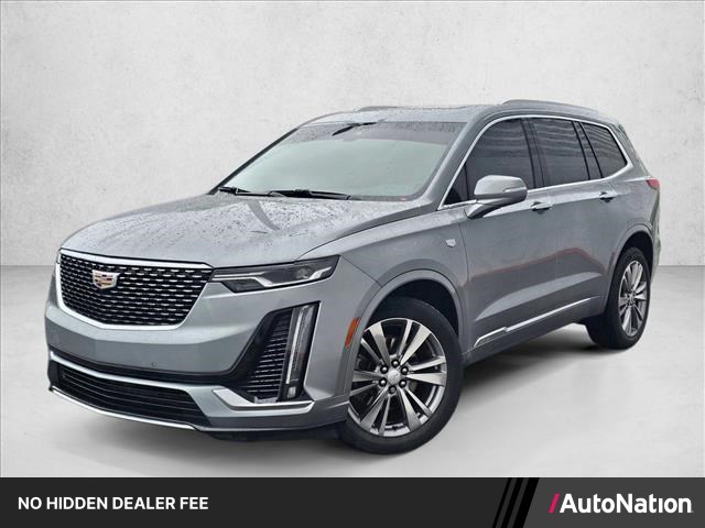 Argent Silver Metallic 2023 Cadillac XT6 Premium Luxury AWD SUV / Crossover Four-Wheel Drive 9-Speed Automatic