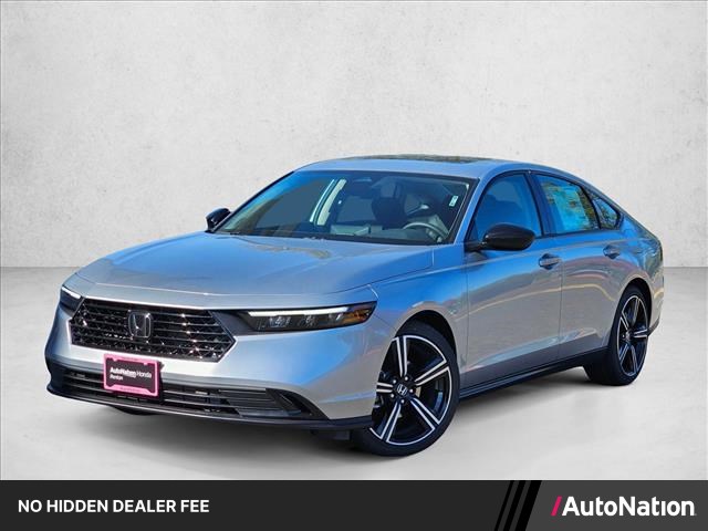 Solar Silver Metallic 2026 Honda Accord Sedan Front-Wheel Drive Continuously Variable Transmission
