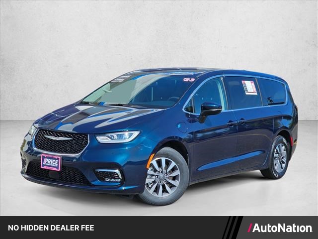Fathom Blue Pearlcoat 2023 Chrysler Pacifica Hybrid Minivan Front-Wheel Drive Automatic