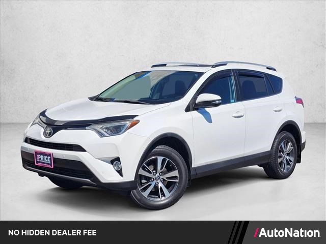 Super White 2016 Toyota RAV4 SUV / Crossover All-Wheel Drive Automatic