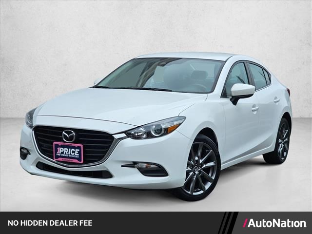 Snowflake White Pearl Mica 2018 Mazda MAZDA3 Sedan Front-Wheel Drive Automatic